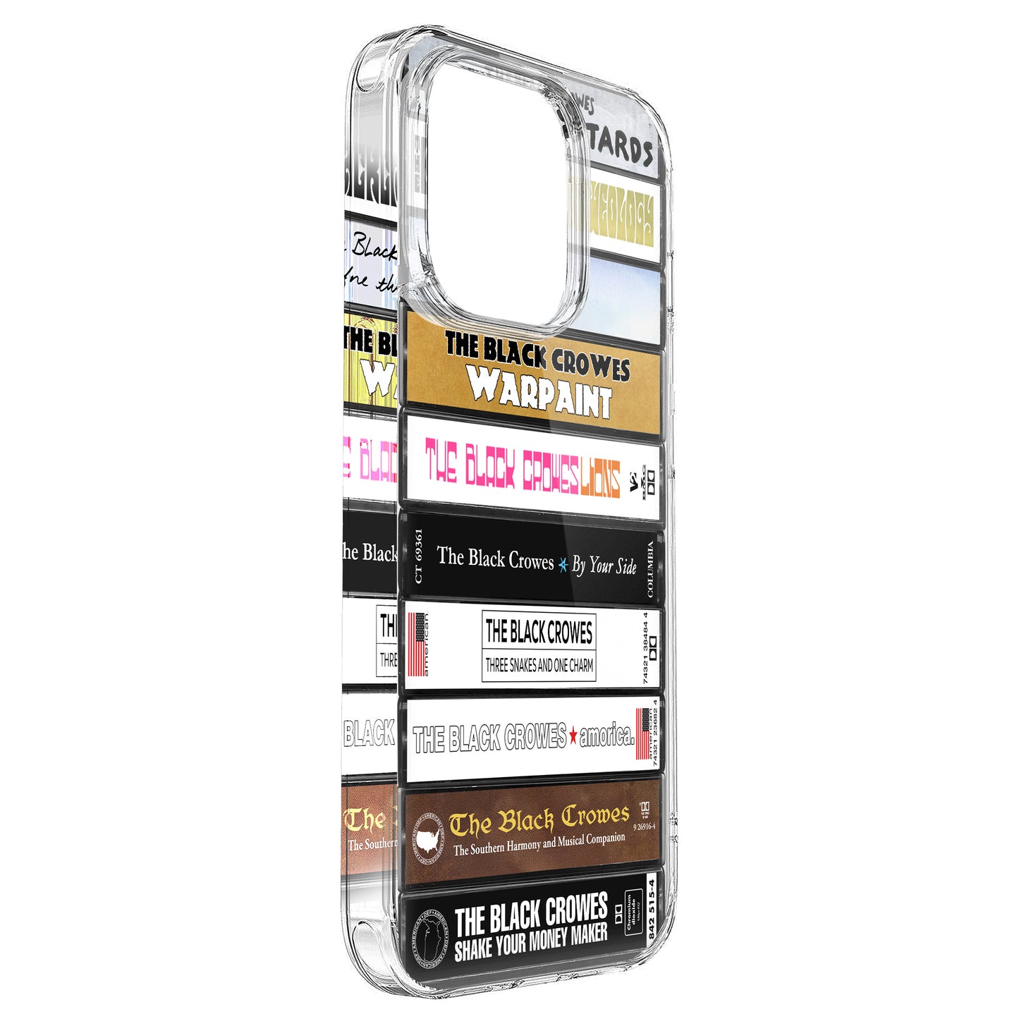 The Black Crowes Albums Cassette Collection Retro Phone Case