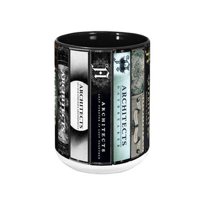 Architects Albums Cassette Collection Retro Accent Mug