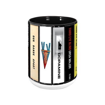 Third Eye Blind Albums Cassette Collection Retro Accent Mug
