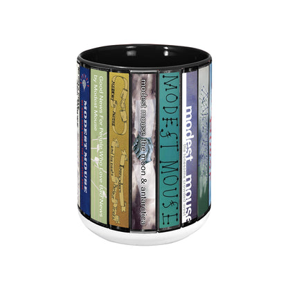 Modest Mouse Albums Cover Collection Retro Accent Mug