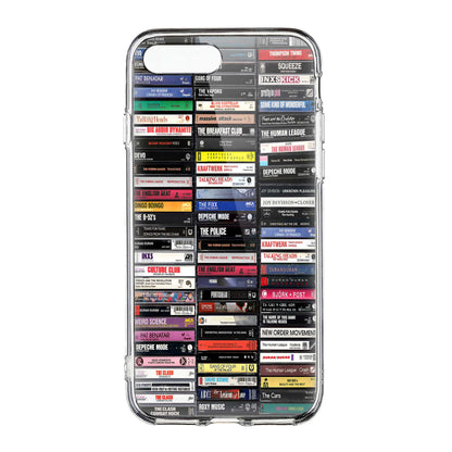 Classic New Wave & Electronic Albums Cassette Collection Retro Phone Case