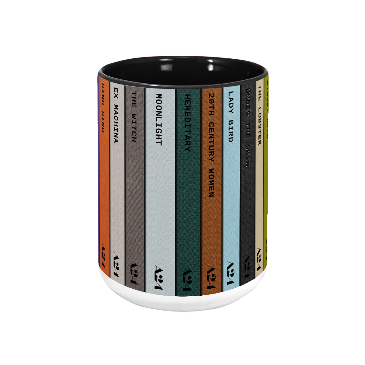 A24 Screenplay Movie Collection Retro Accent Mug