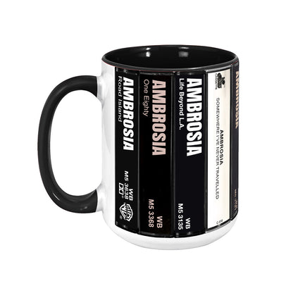 Ambrosia Albums Cassette Collection Retro Accent Mug