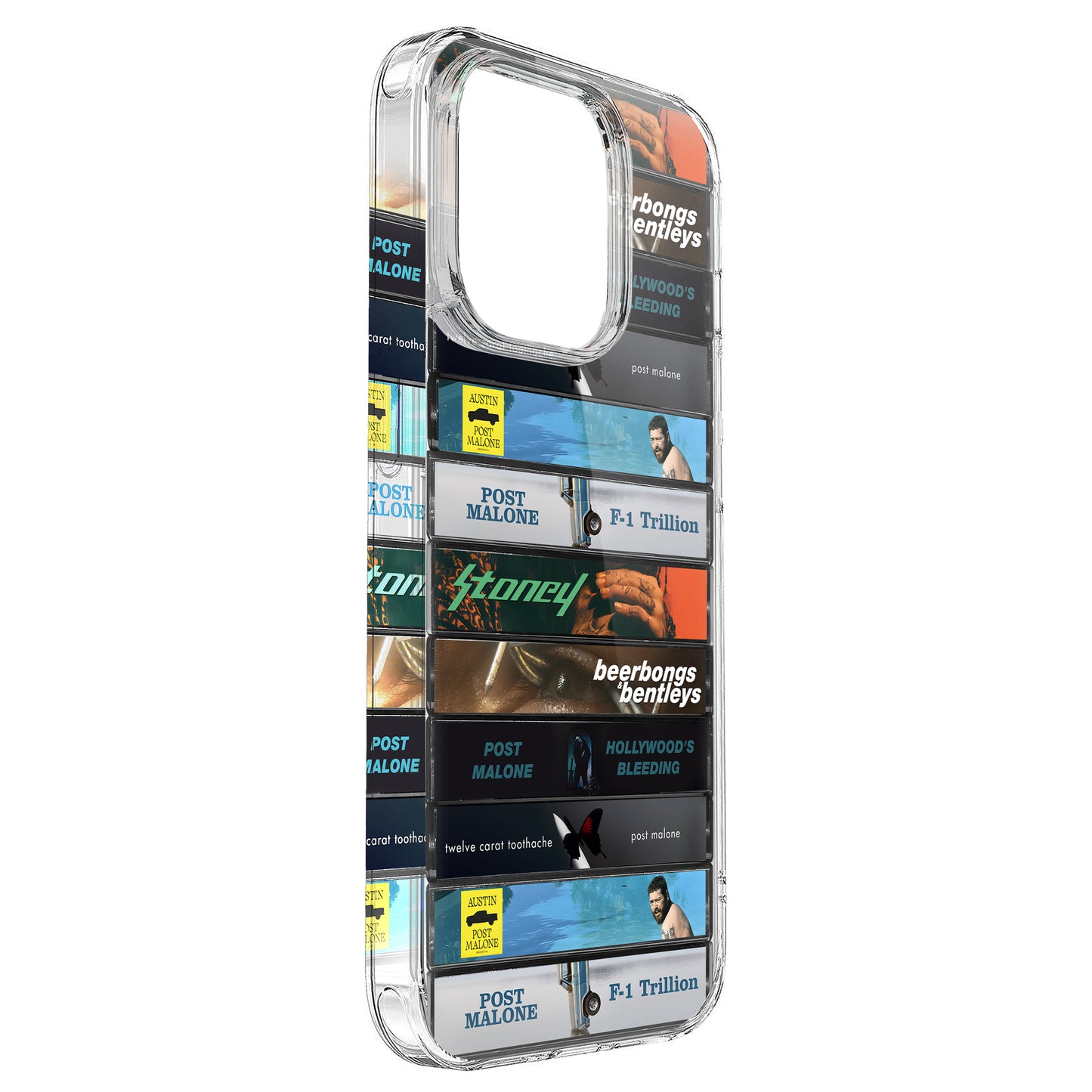 Post Malone Albums Cassette Collection Retro Phone Case