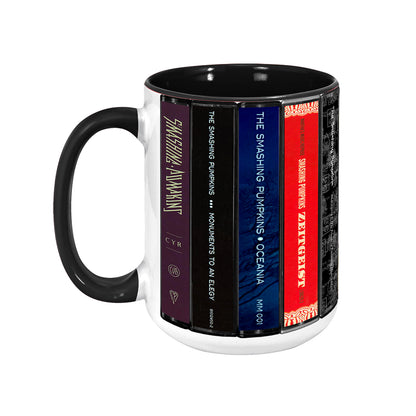 The Smashing Pumpkins Albums Cassette Retro Accent Mug