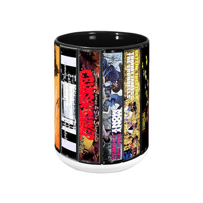 Tommy James and the Shondells Albums Cassette Collection Retro Accent Mug