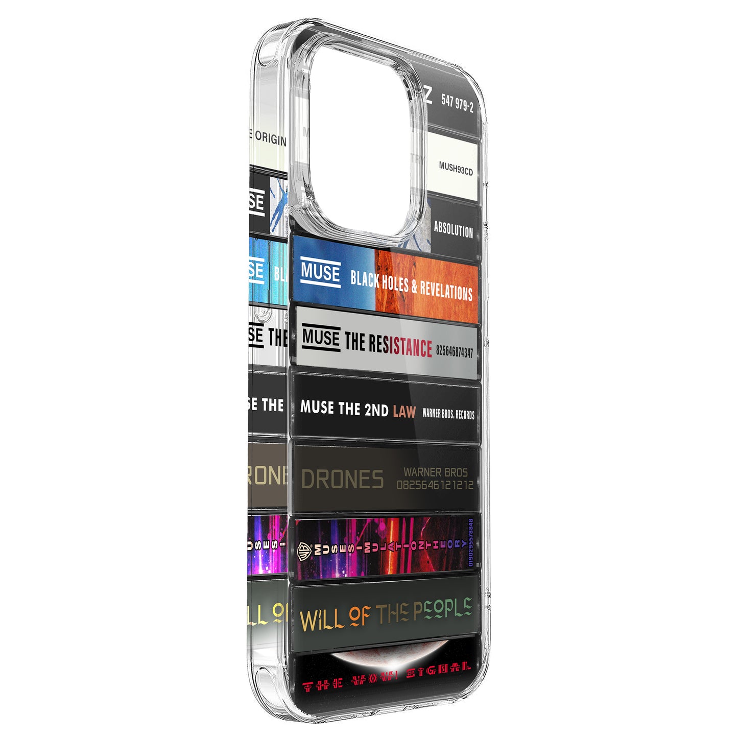 Muse Albums Cassette Collection Retro Phone Case