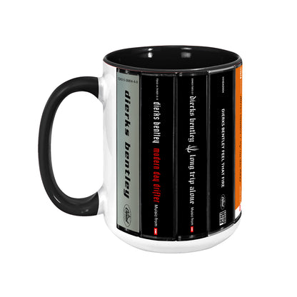 Dierks Bentley Albums Cassette Collection Retro Accent Mug