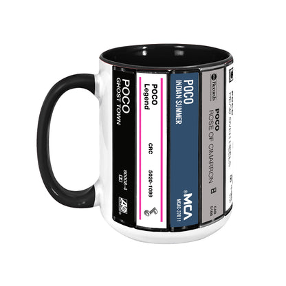 Poco Albums Cassette Collection Retro Accent Mug
