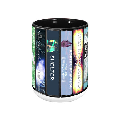 Porter Robinson Albums Cassette Collection Retro Accent Mug