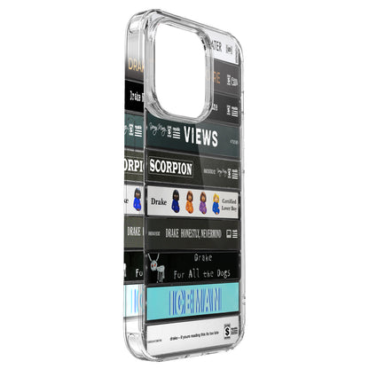 Drake Albums Cassette Collection Retro Phone Case