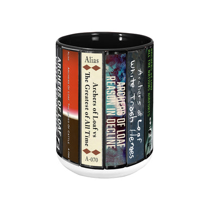 Archers of Loaf Albums Cassette Collection Retro Accent Mug