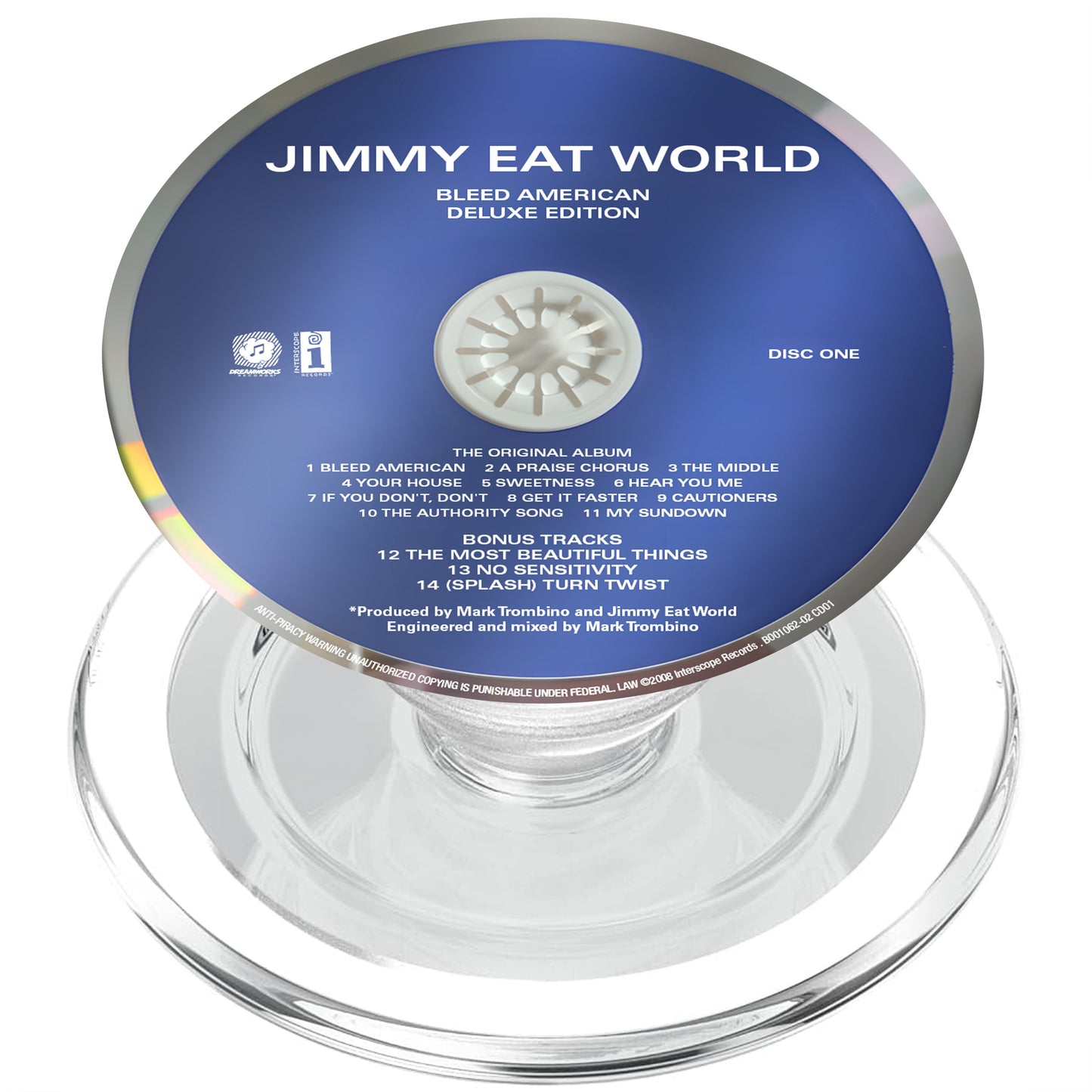 Bleed American CD Magnetic Phone Grip - Jimmy Eat World