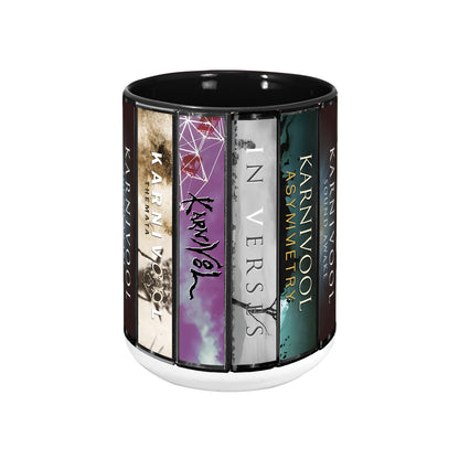 Karnivool Albums Cassette Collection Retro Accent Mug