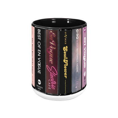 En Vogue Albums Cassette Collection Retro Accent Mug