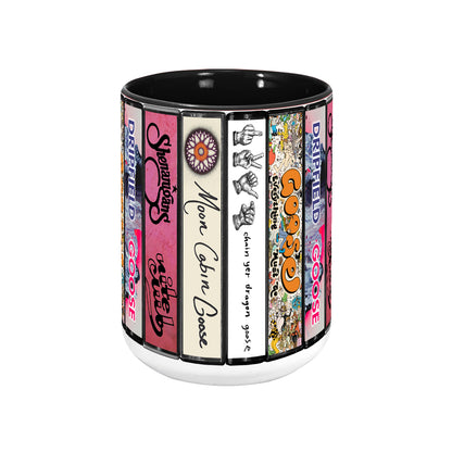 Goose Albums Cassette Collection Retro Accent Mug