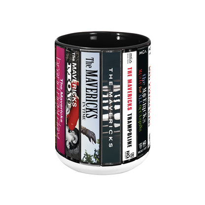 The Mavericks Albums Cassette Collection Retro Accent Mug
