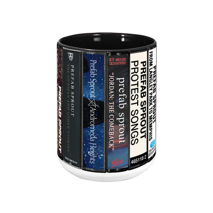 Prefab Sprout Albums Cassette Collection Retro Accent Mug
