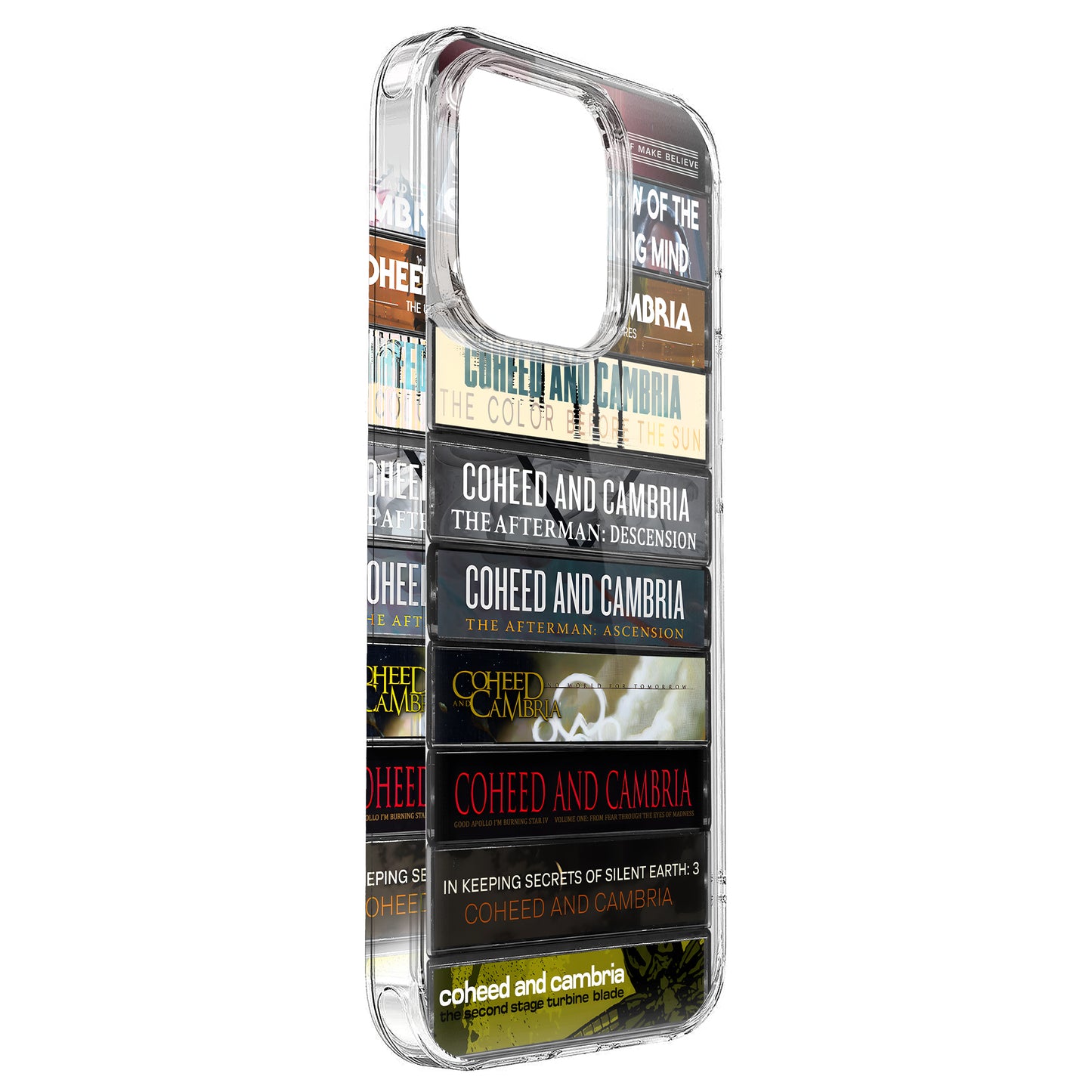 Coheed And Cambria Albums Cassette Collection Retro Phone Case