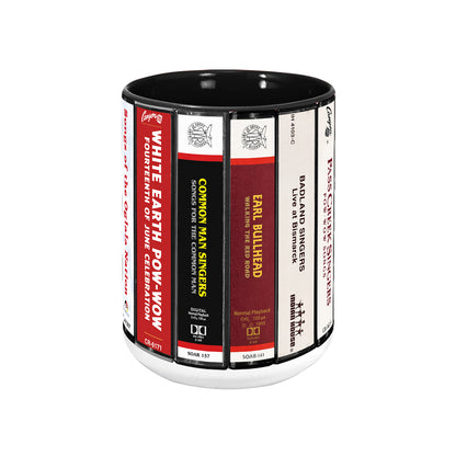 Indigenous Albums Cassette Collection Retro Accent Mug
