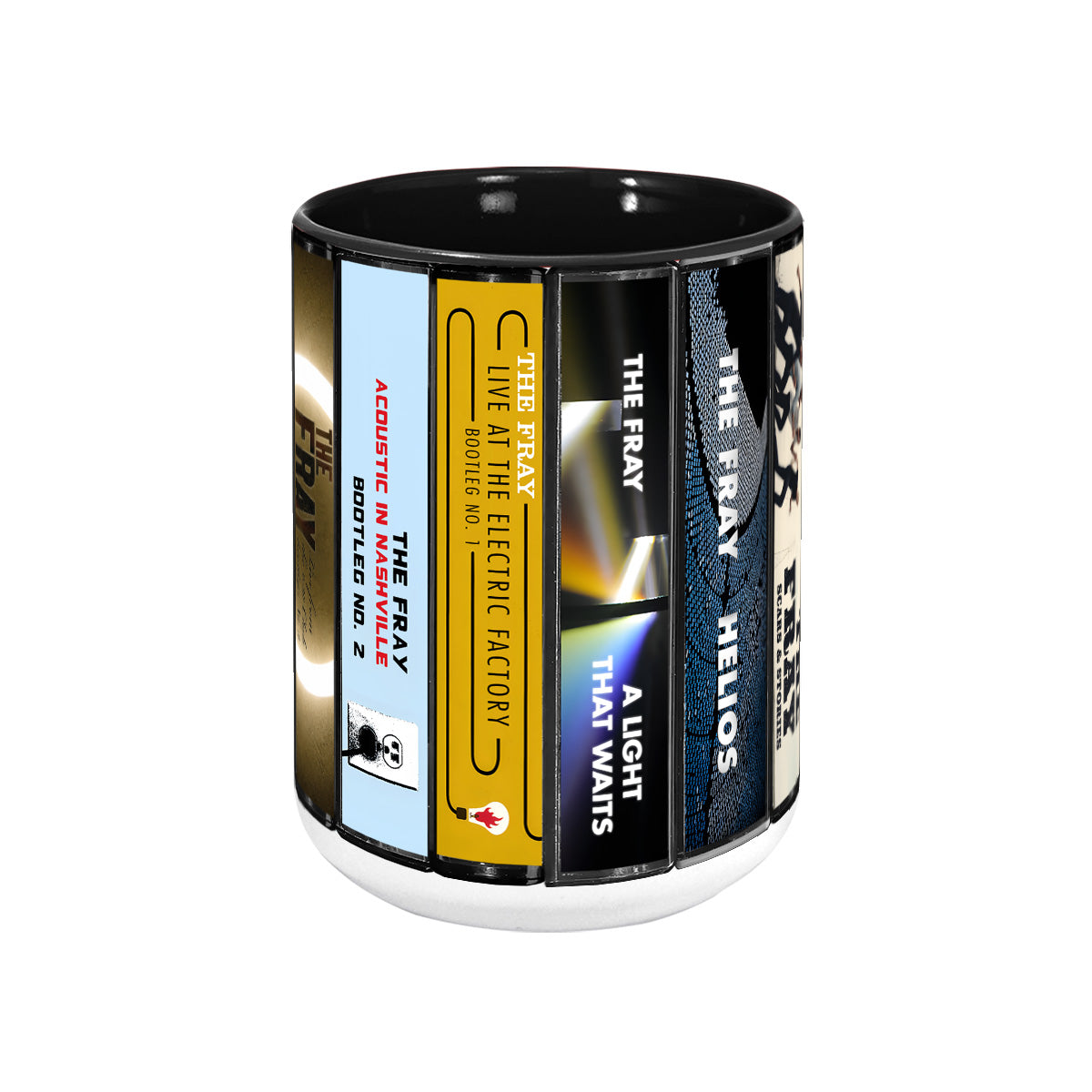 The Fray Albums Cassette Collection Retro Accent Mug