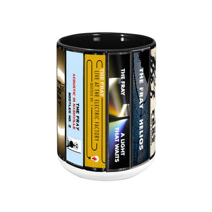 The Fray Albums Cassette Collection Retro Accent Mug