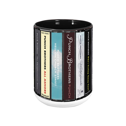 Punch Brothers Albums Cassette Collection Retro Accent Mug