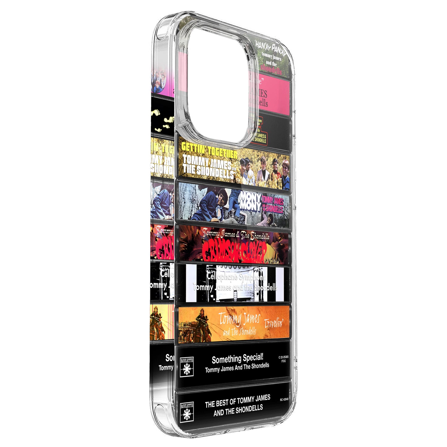 Tommy James and the Shondells Albums Cassette Collection Retro Phone Case