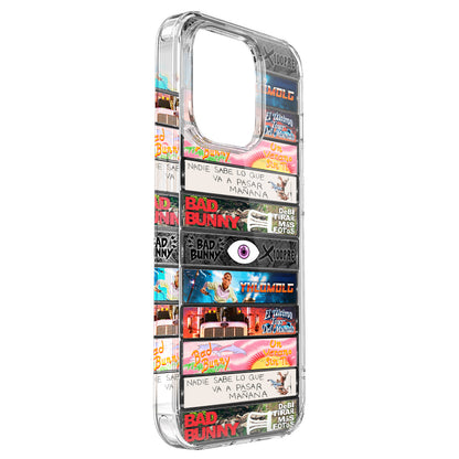 Bad Bunny Albums Cassette Collection Retro Phone Case