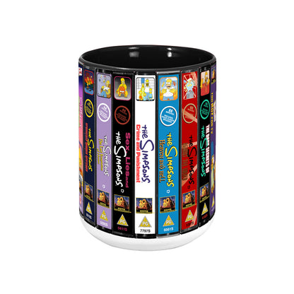 The Simpsons Classics VHS Collection Nostalgia Mug