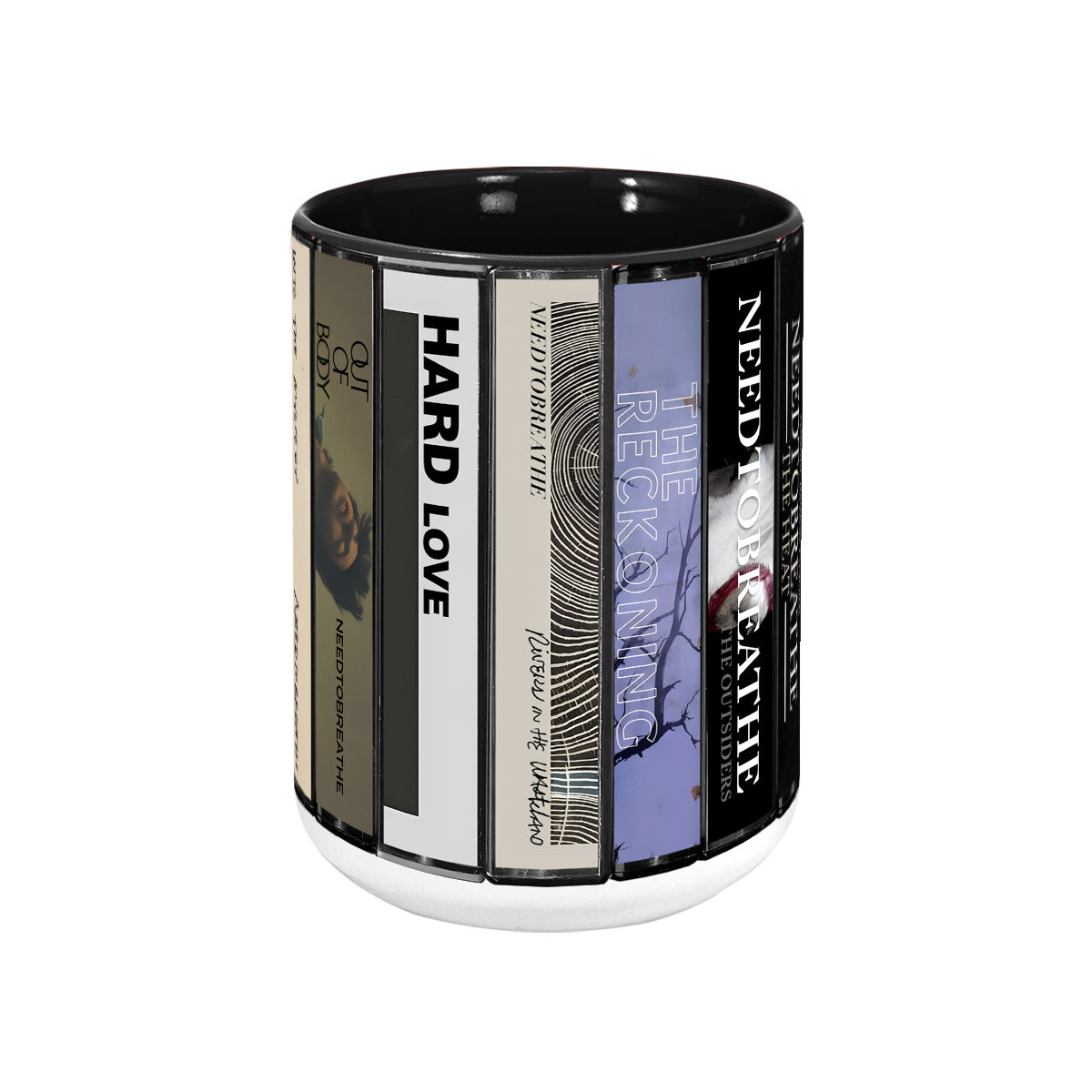 Needtobreathe Albums Cassette Collection Retro Accent Mug