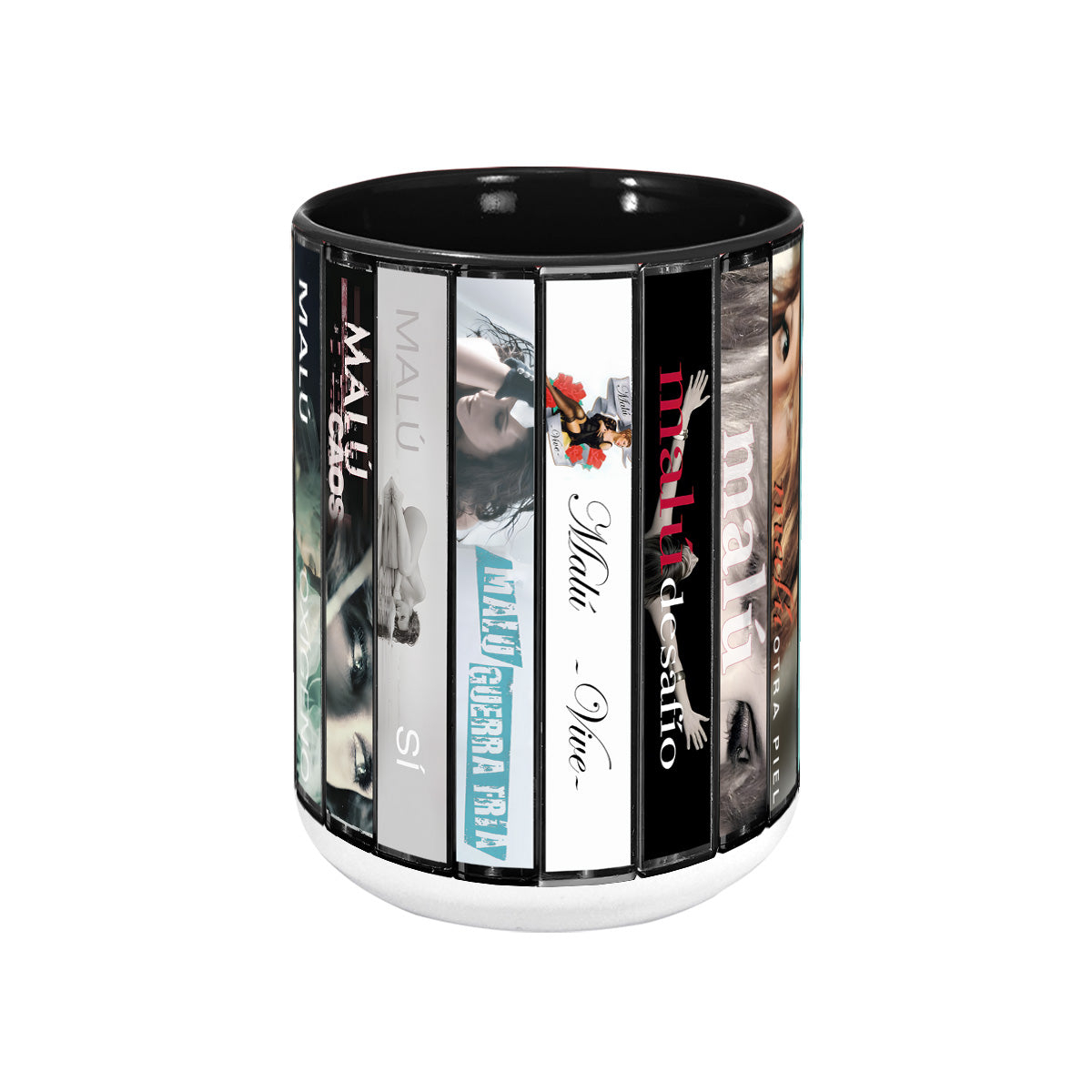Malu Albums Cassette Collection Retro Accent Mug