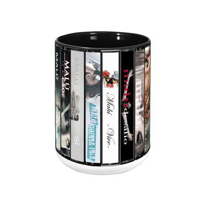 Malu Albums Cassette Collection Retro Accent Mug