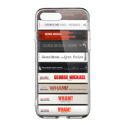 George Micheal Albums Cassette Collection Retro Phone Case