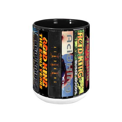 Acid King Albums Cassette Collection Retro Accent Mug