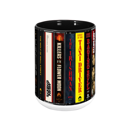 Martin Scorsese VHS Movies Collection Accent Mug