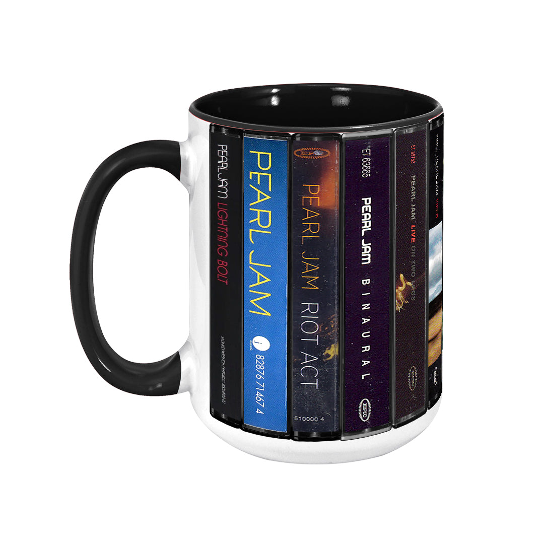 PJ Albums Cassette Retro Collection Accent Mug