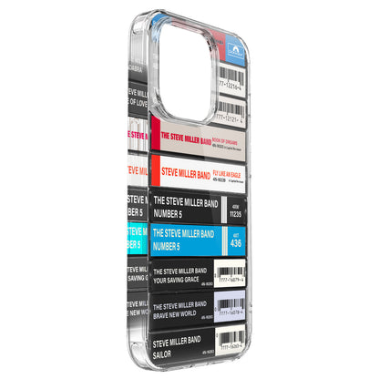 Steve Miller Band Albums Cassette Collection Retro Phone Case