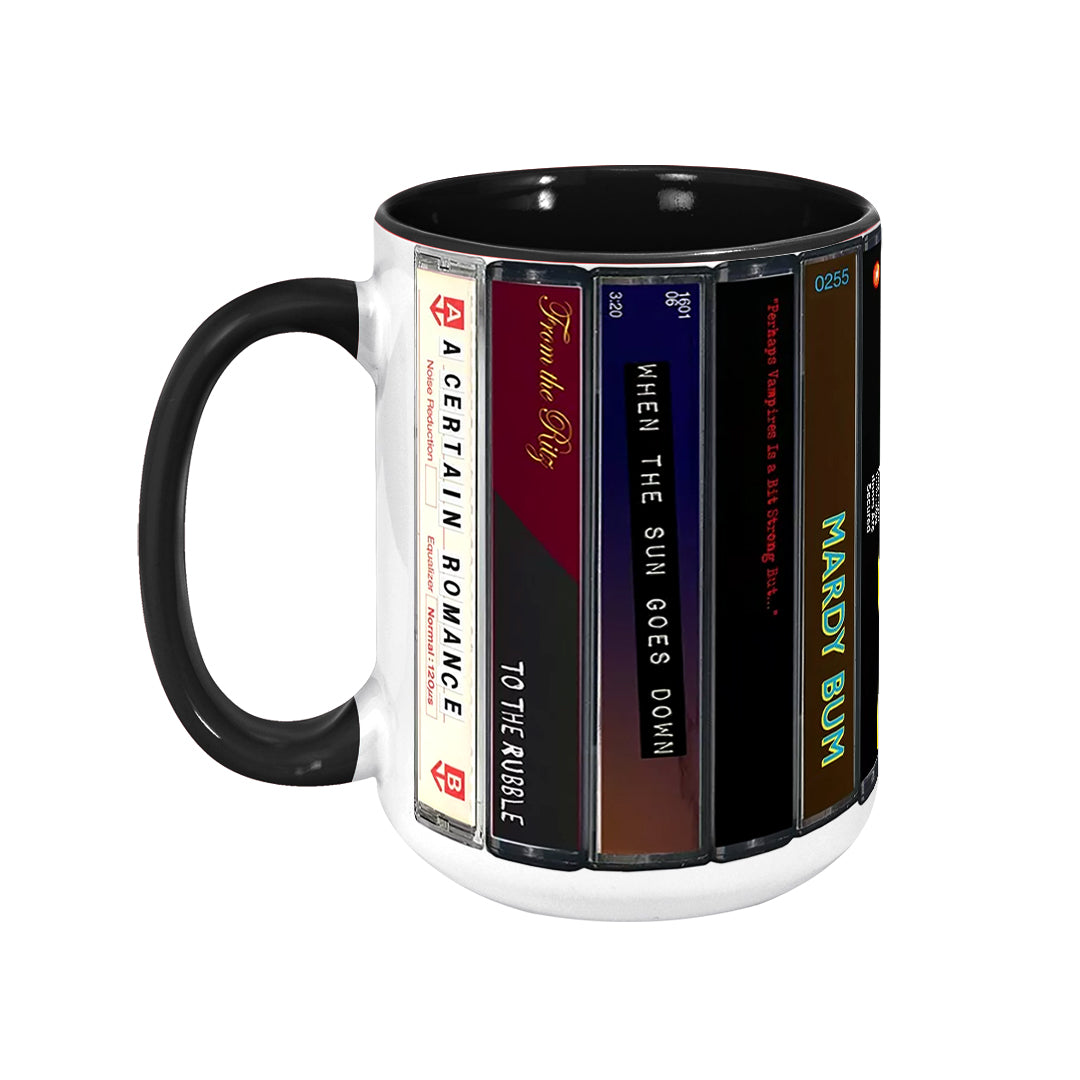 Arctic Monkeys Debut Album Retro Cassette Collection Accent Mug