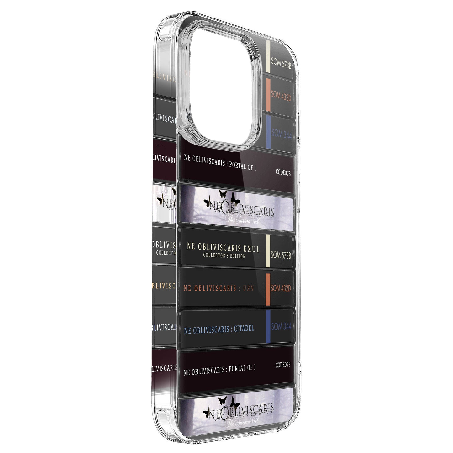 Ne Obliviscaris Albums Cassette Collection Retro Phone Case