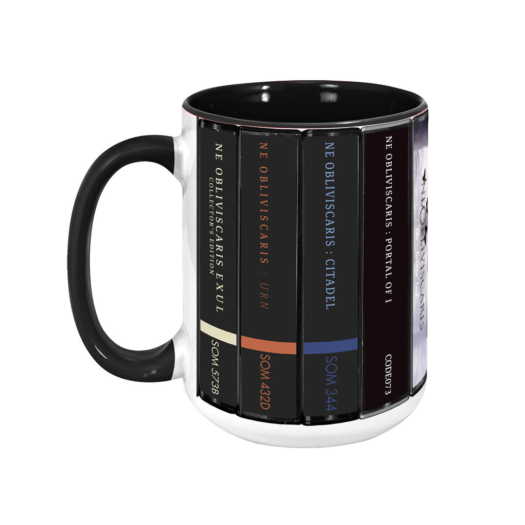 Ne Obliviscaris Albums Cassette Collection Retro Accent Mug