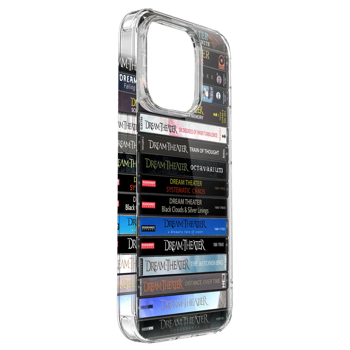Dream Theater Albums Cassette Collection Retro Phone Case