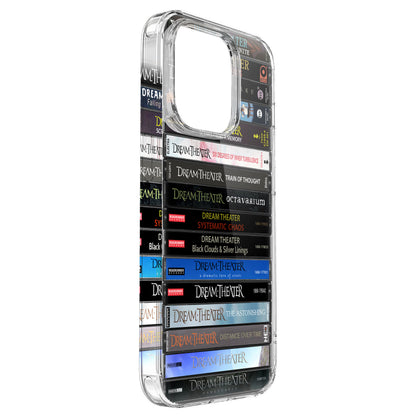Dream Theater Albums Cassette Collection Retro Phone Case