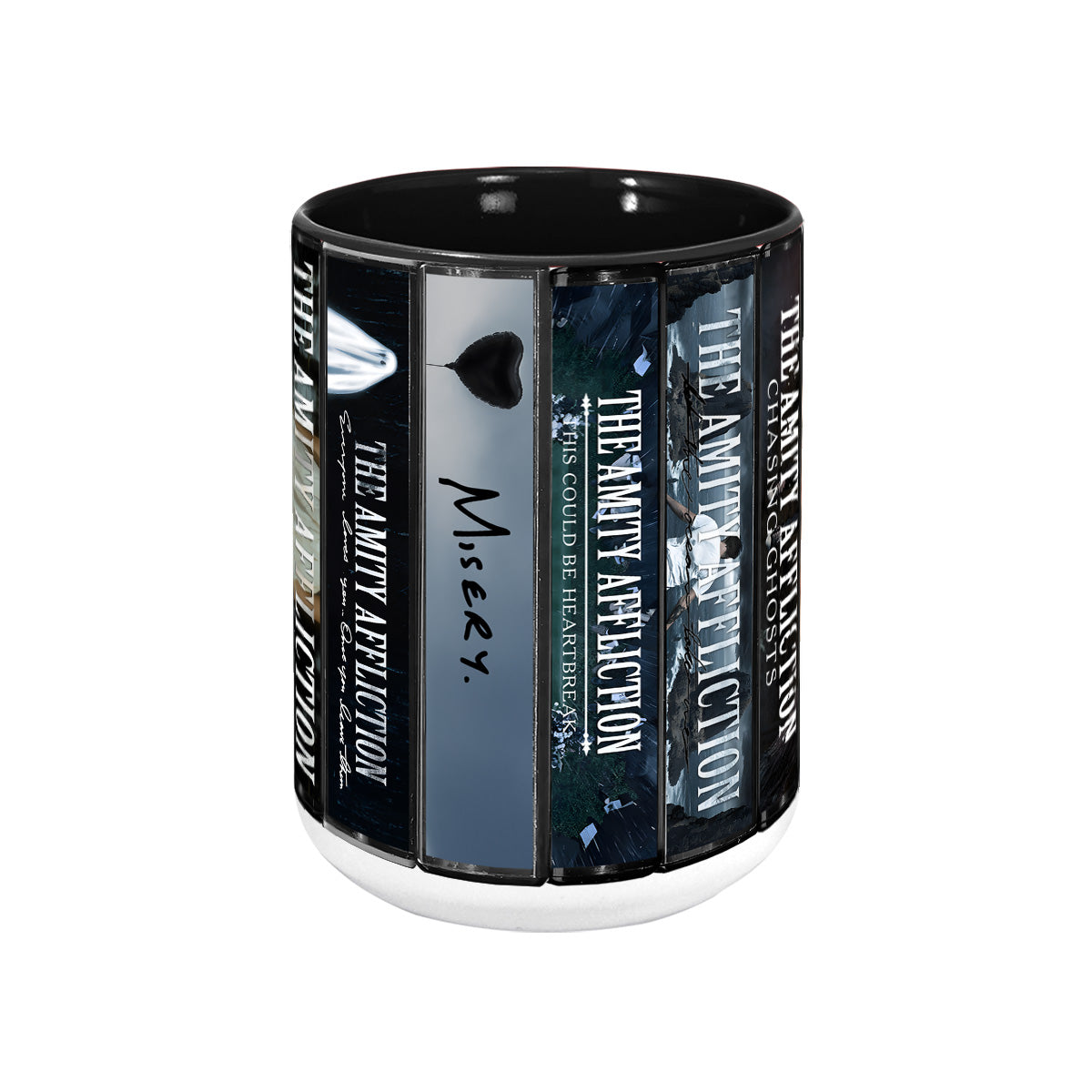 The Amity Affliction Albums Cassette Collection Retro Accent Mug
