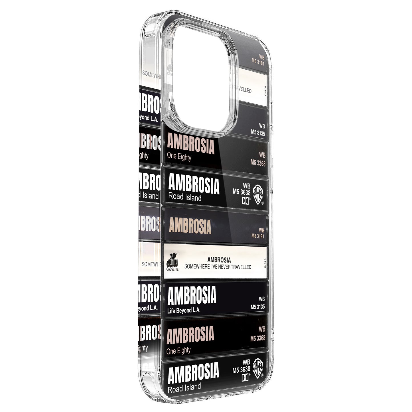 Ambrosia Albums Cassette Collection Retro Phone Case