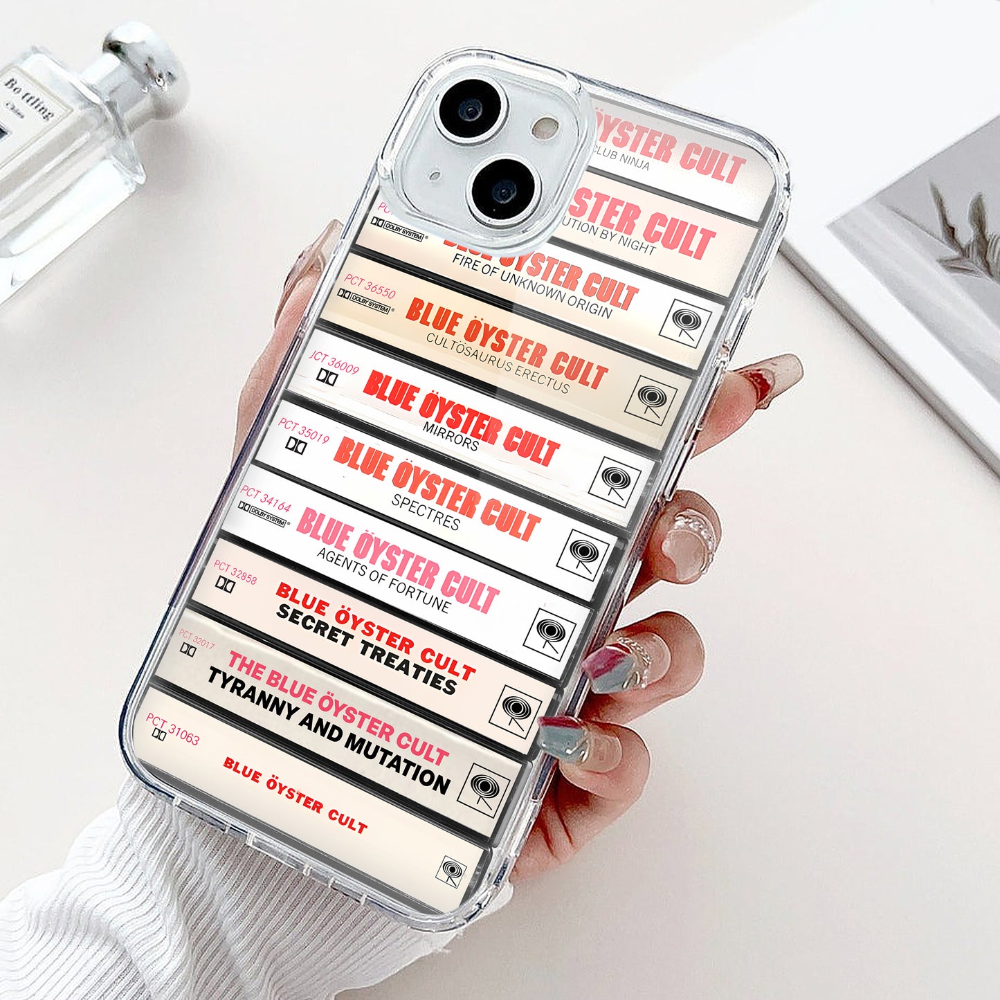 Blue Oyster Cult Albums Cassette Collection Retro Phone Case