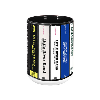 Little River Band Albums Cassette Collection Retro Accent Mug