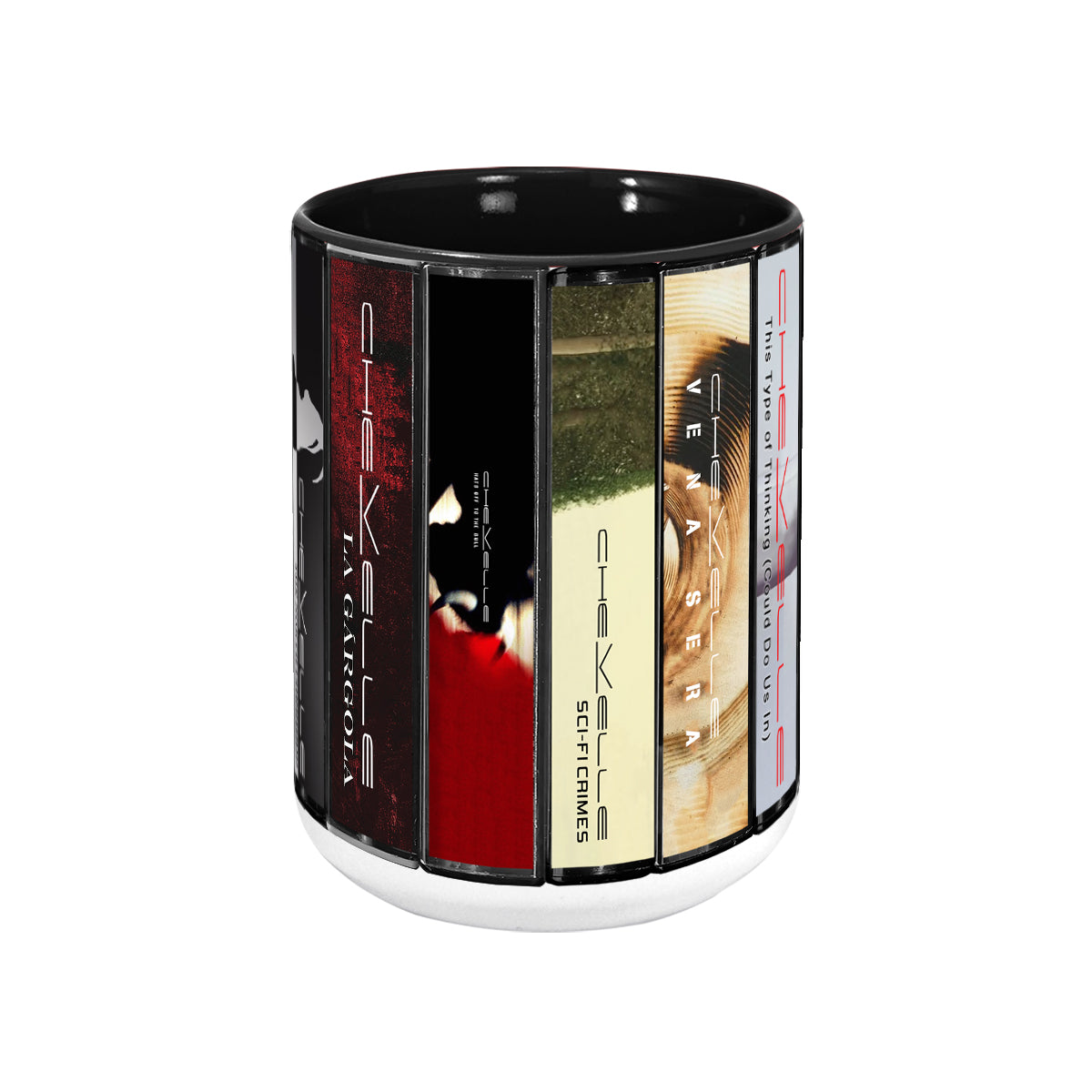 Chevelle Albums Cassette Collection Retro Accent Mug
