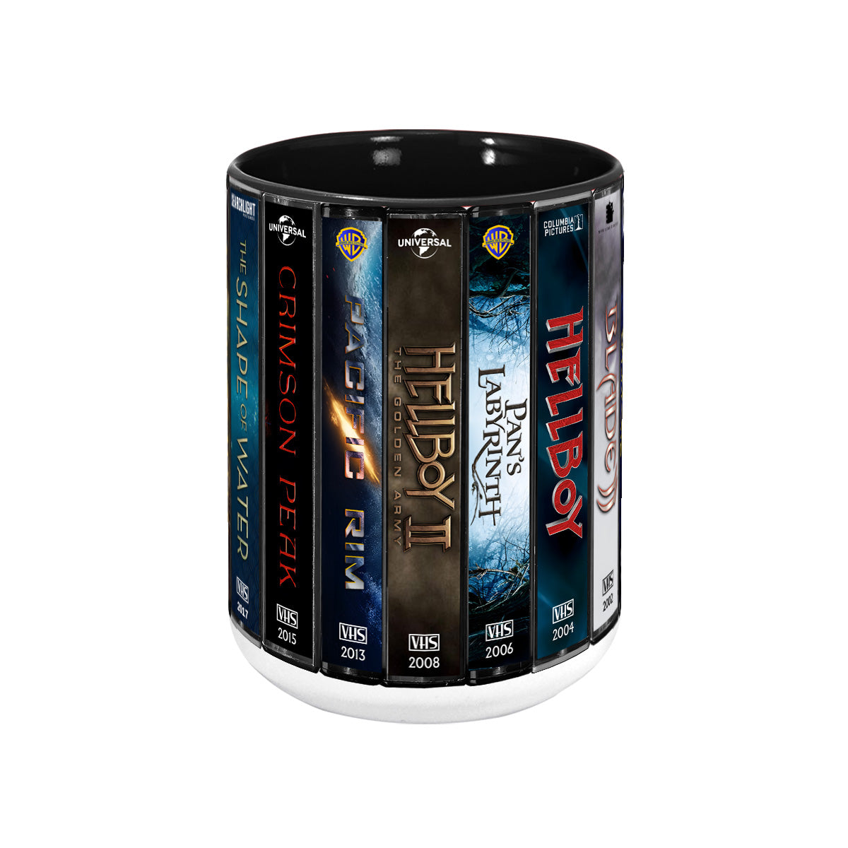 Guillermo del Toro VHS Movies Collection Accent Mug