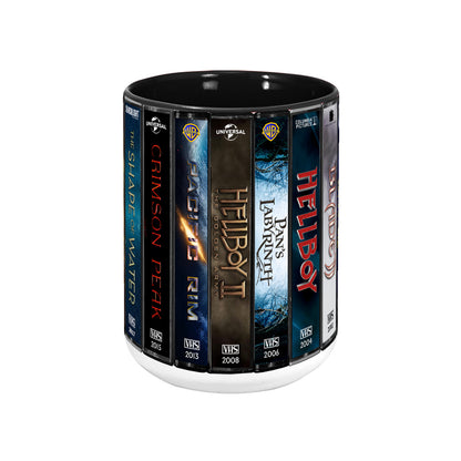 Guillermo del Toro VHS Movies Collection Accent Mug